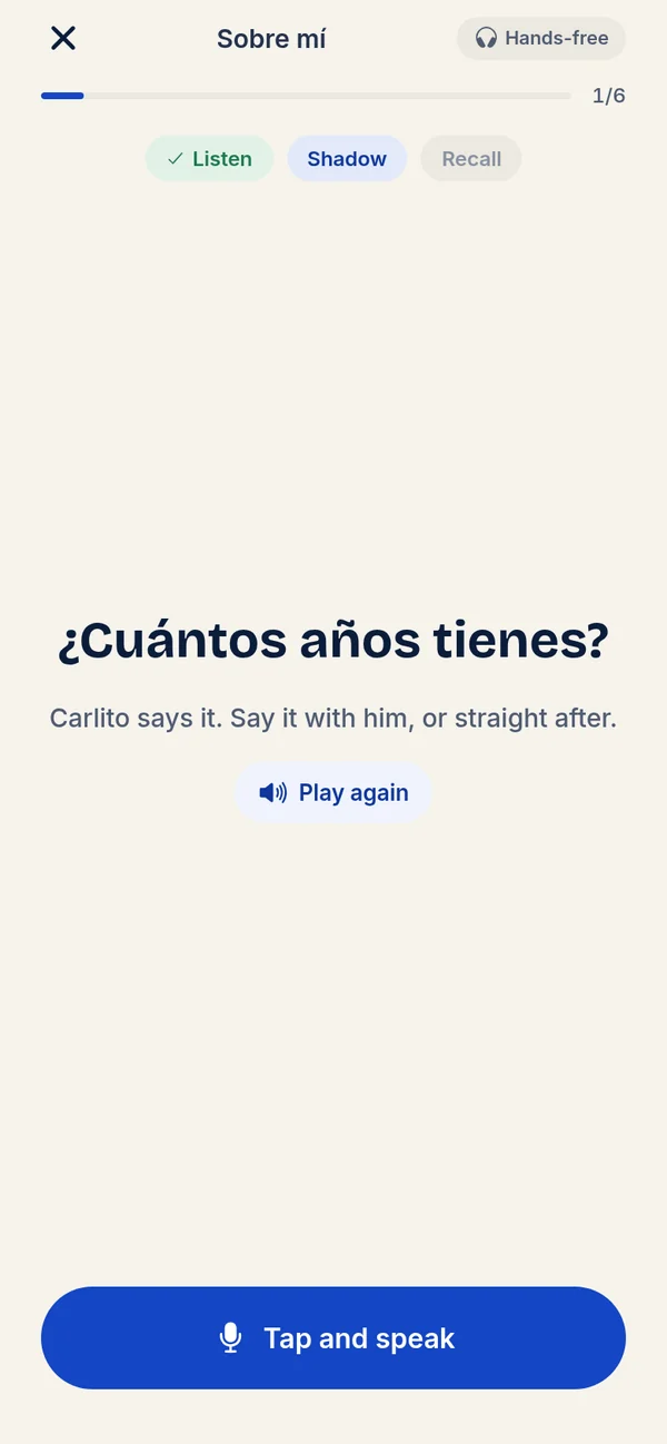 Shadow step: say it with Carlito